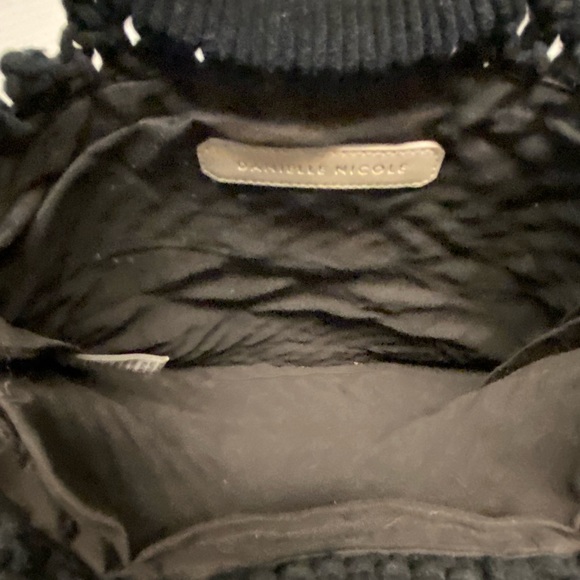 Danielle Nicole Woven Boho Macrame Tote Shoulder Bag - Picture 8 of 9